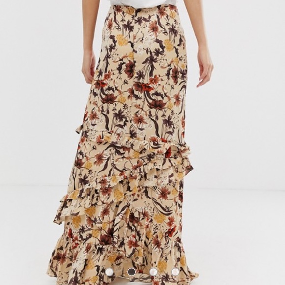 ruffle maxi skirt pattern